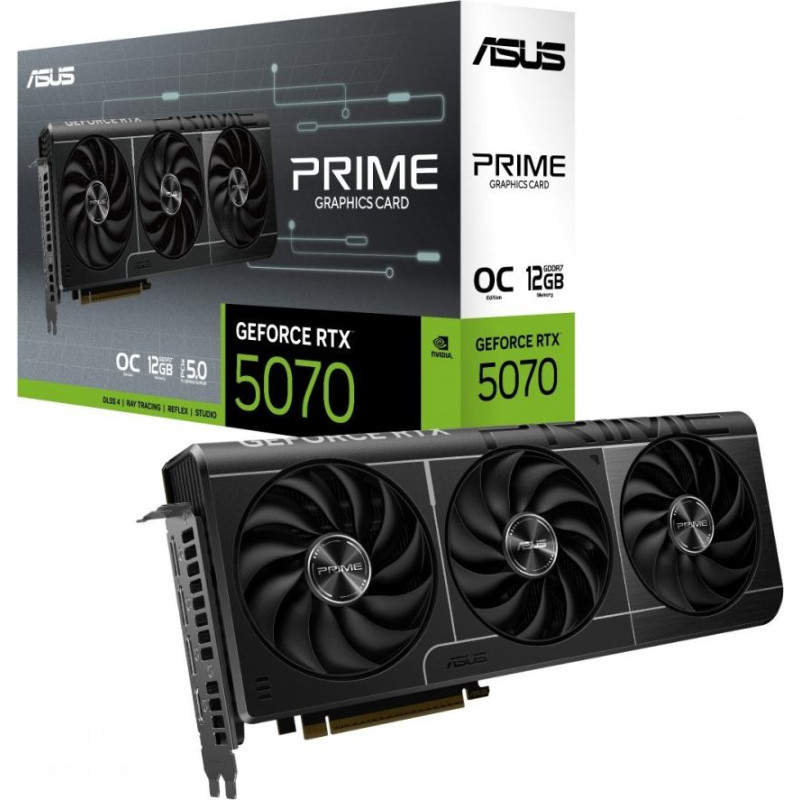 Asus Karta graficzna geforce rtx 5070 oc prime-rtx5070-o12g