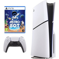 Sony playstation 5 slim disc 1tb + astro bot