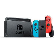 Nintendo Switch Neon Red and Neon Blue Joy-Con V2  USED