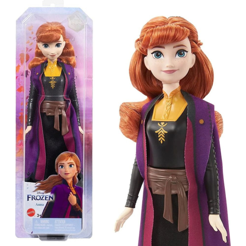 Mattel Disney: Frozen - Anna (Black Dress) (HLW50)