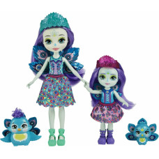 Mattel Enchantimals - Patter Peacock  Flap Sisters (HCF83)