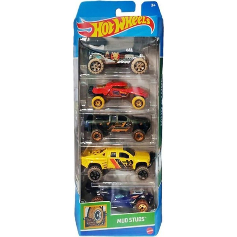 Mattel Hot Wheels - Mud Studs (Set Of 5) (HTV40)