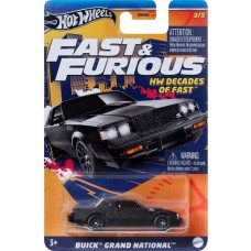 Mattel Hot Wheels Fast  Furious: HW Decades of Fast - Buick Grand National Vehicle (HRW43)