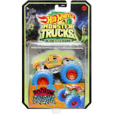 Mattel Hot Wheels Monster Trucks: Glow in The Dark - Podium Crasher (HWC84)