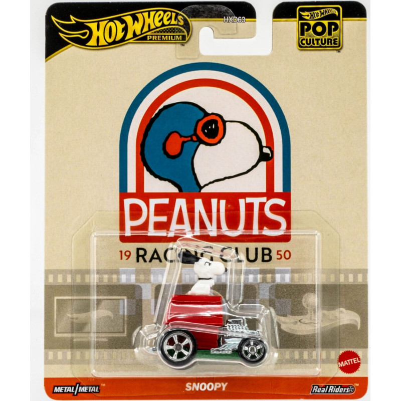 Mattel Hot Wheels Premium® Pop Culture: Peanuts Racing Club - Snoopy (HVJ42)