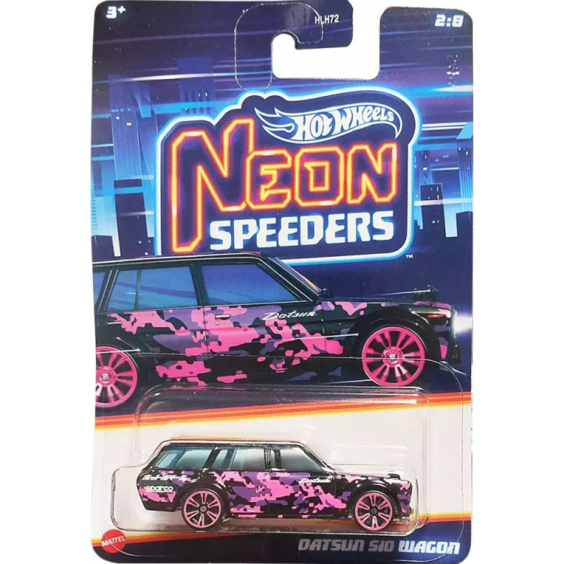 Mattel Hot Wheels: Neon Speeders - Datsun Sio Wagon (HRW68)