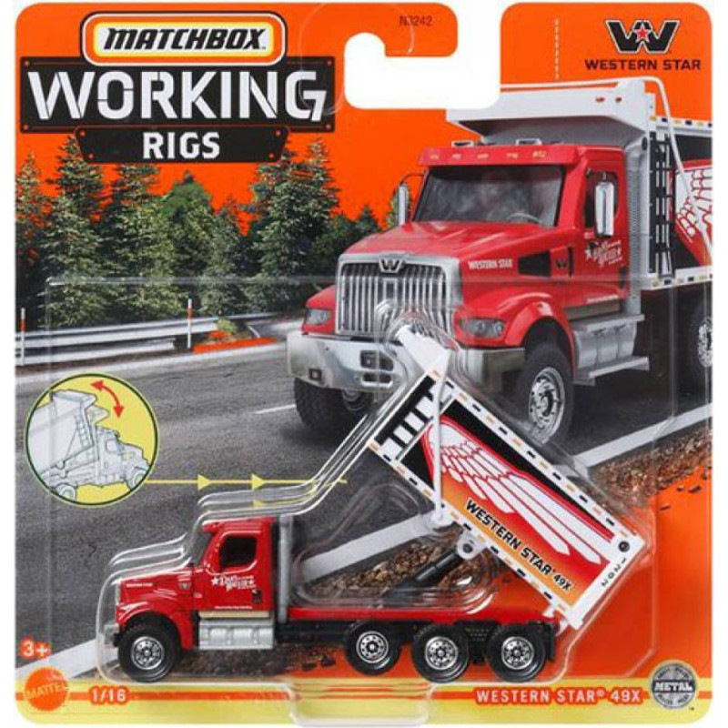 Mattel Matchbox Real Working Rigs - Western Star 49X (HLM99)