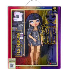 MGA Rainbow High: Kim Nguyen (Denim Blue) Doll (583158EUC)