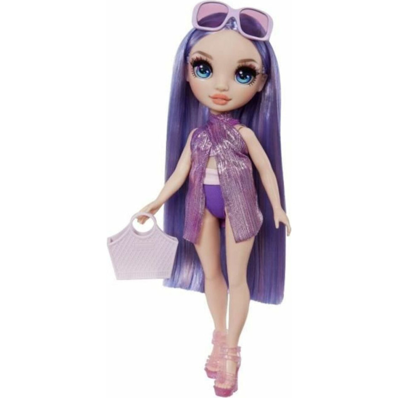 MGA Rainbow High: Swim  Style Fashion - Violet Willow (Purple) Doll (507314-EUC)