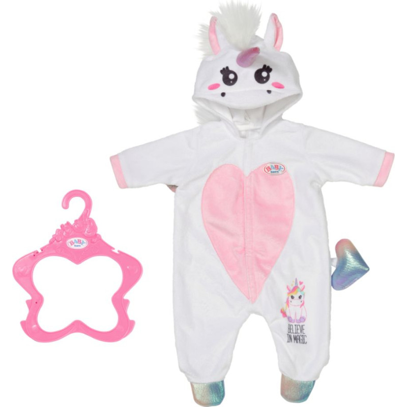 Zapf Creation : Baby Born Unicorn Onesie (43cm) (832936-116722)