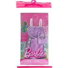 Mattel Barbie: Fashion Pack - Purple Skirt with Top and Bag  (HRH37)