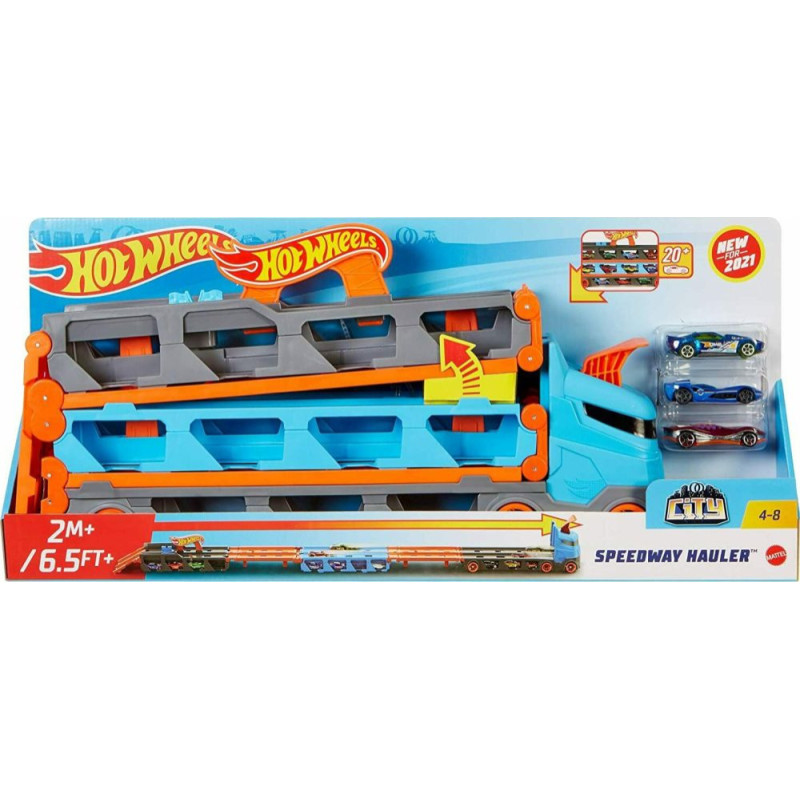 Mattel Hot Wheels City: Speedway Hauler (GVG37)