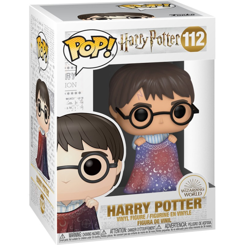 Funko Pop! Harry Potter - Harry Potter with Invisibility Cloak #112 Vinyl Figure