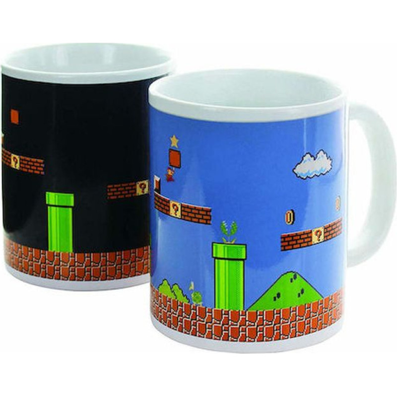 Paladone Products Paladone: Super Mario - Heat Change Mug (300ml) (PP2927NN)