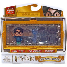 Spin Master Harry Potter: Micro Magical Moments - Harry Potter/Stag Patronus/Dementor Figures Set (6069437)