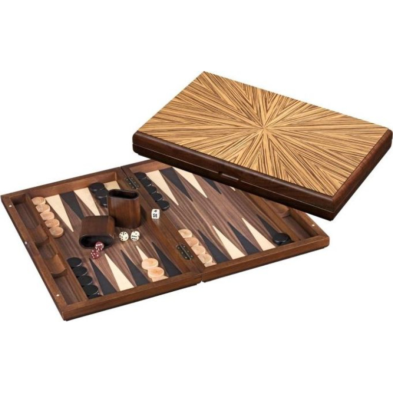 Philos Backgammon Mykonos, large, magnetic lock nardi