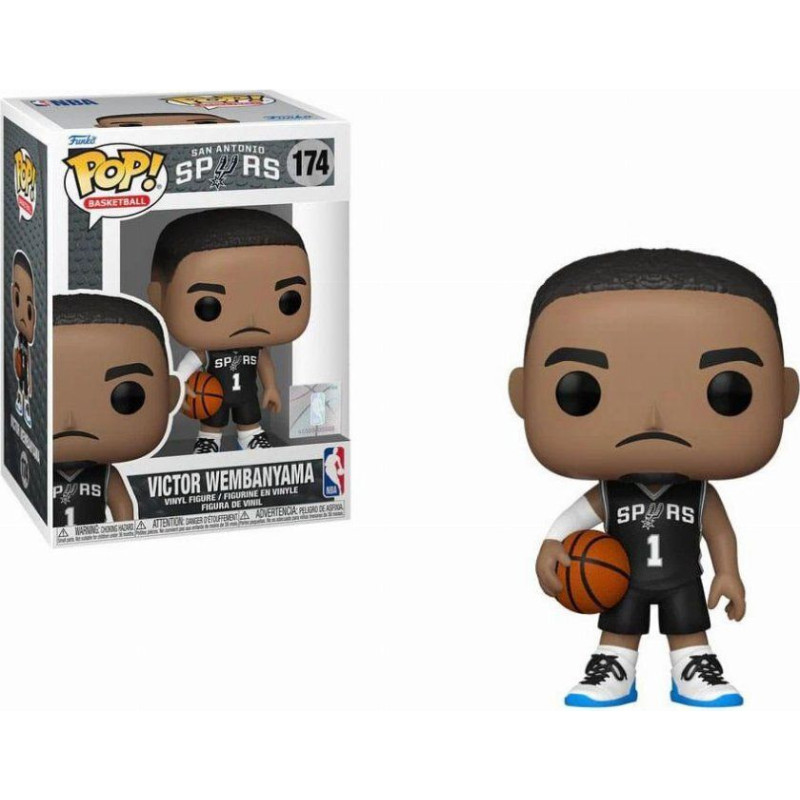 Funko Pop! Basketball NBA: San Antonio Spurs - Victor Wembanyama  #174 Vinyl Figure