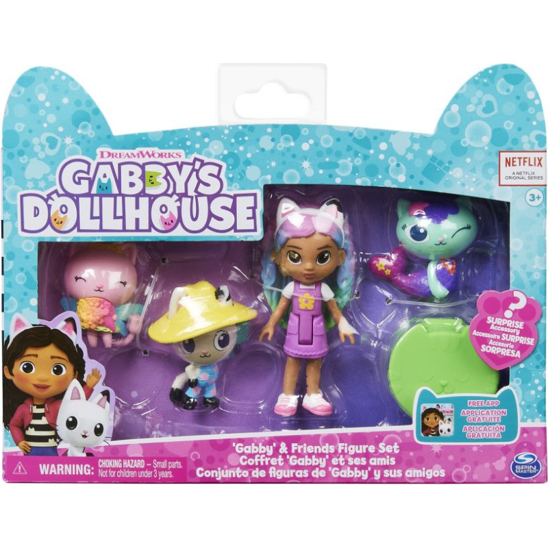 Spin Master Gabbys Dollhouse: Gabby  Friends Figure Set (6065350)