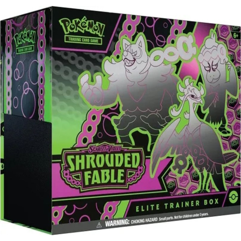 The Pokémon Company International Pokemon TCG: Scarlet  Violet Shrouded Fable -  Elite Trainer Box (POK858536)