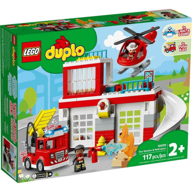 Lego ® DUPLO® Town: Fire Station  Helicopter (10970)