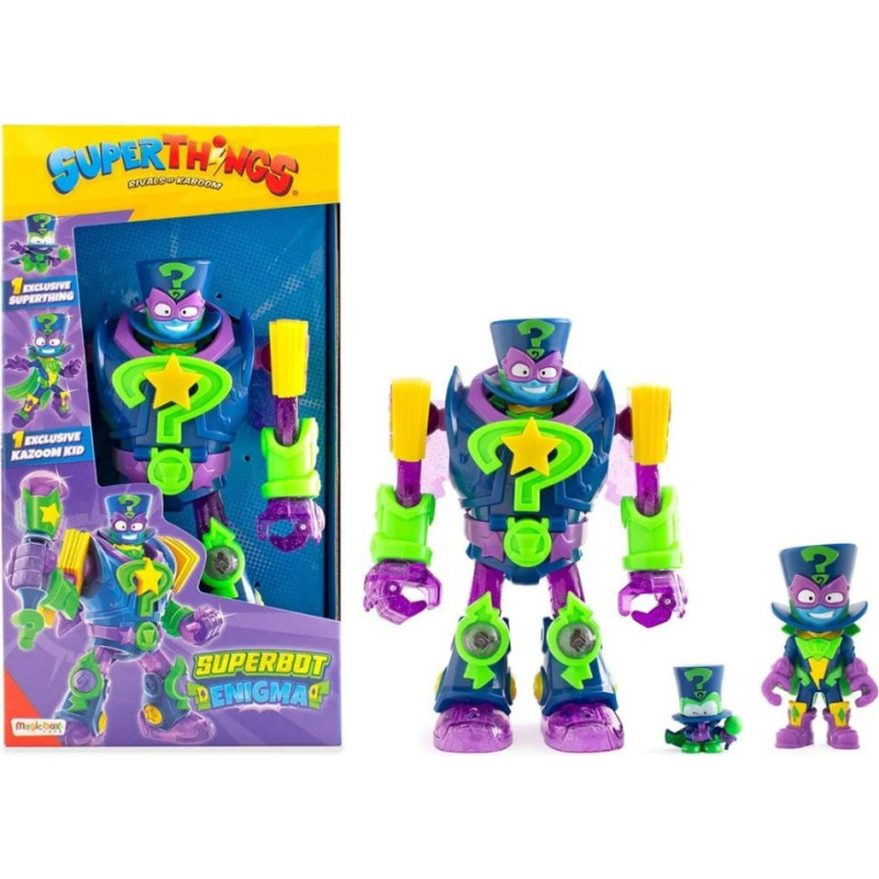 As Company AS Superthings: Rivals of Kaboom - Superbot Enigma Action Figure (1013-62118)