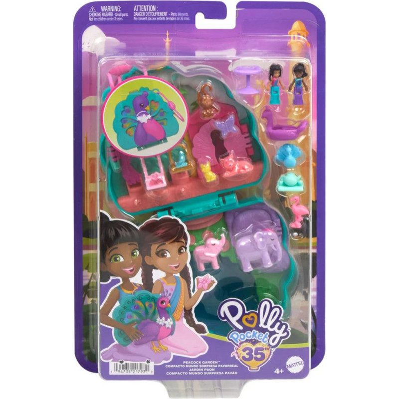 Mattel Polly Pocket: Polly Pocket 35th - Peacock Garden (HWN97)