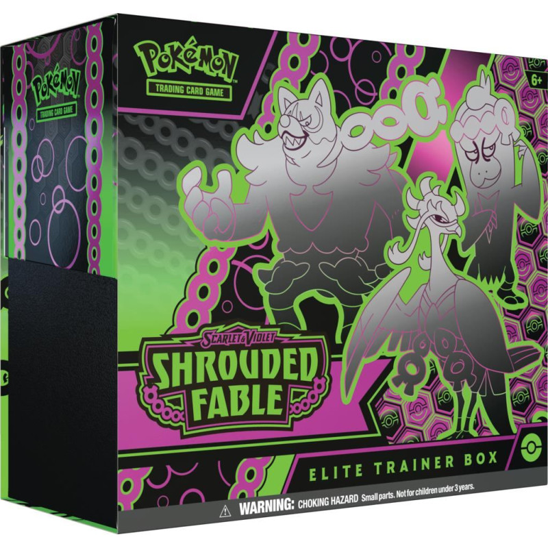 Pokemon TCG Scarlet & Violet 6.5 Shrouded Fable Elite Trainer Box