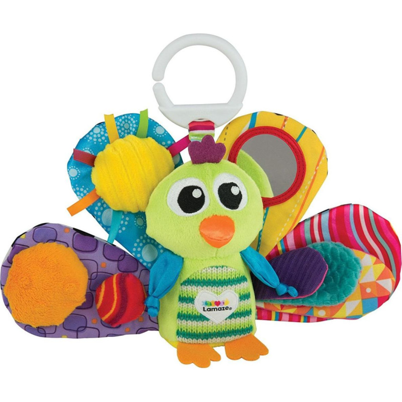 Lamaze - Jacques the Peacock - Toy - rotaļlieta