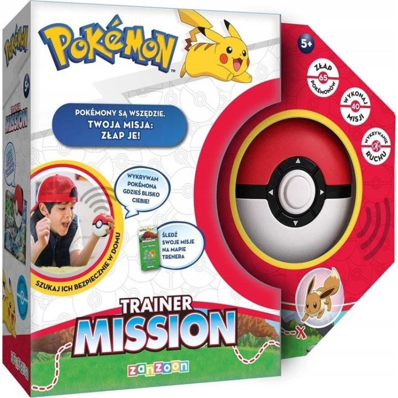 Zanzoon Pokemon trainer mission, gra