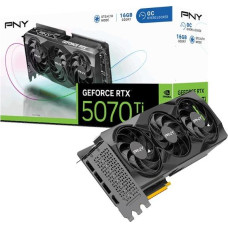 PNY Karta graficzna geforce rtx 5070 ti oc 3f 16gb 256-bit 896gb/s