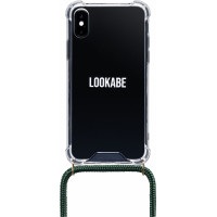 Lookabe Necklace iPhone X/Xs gold green loo013