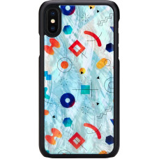 Ikins SmartPhone case iPhone XS/S poppin rock black