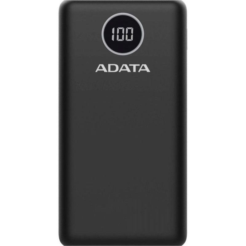 Adata Powerbank p20000qcd 20000mah czarny qc/pd