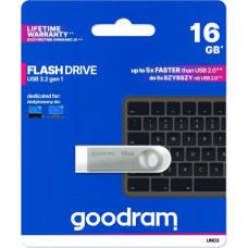 Goodram Pendrive uno3 16gb usb 3.2 gen1 srebrny