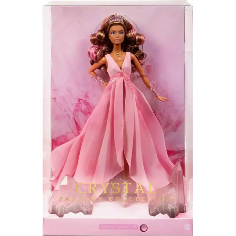 Mattel Barbie Signature: Crystal Fantasy Collection (Dark Skin Doll) (HCB95)