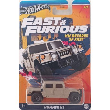 Mattel Hot Wheels Fast  Furious: HW Decades of Fast - Hummer H1 Vehicle (HRW45)