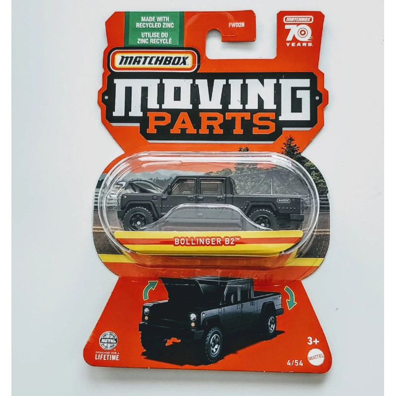 Mattel Matchbox: Moving Parts - Bollinger B2 (HLF89)