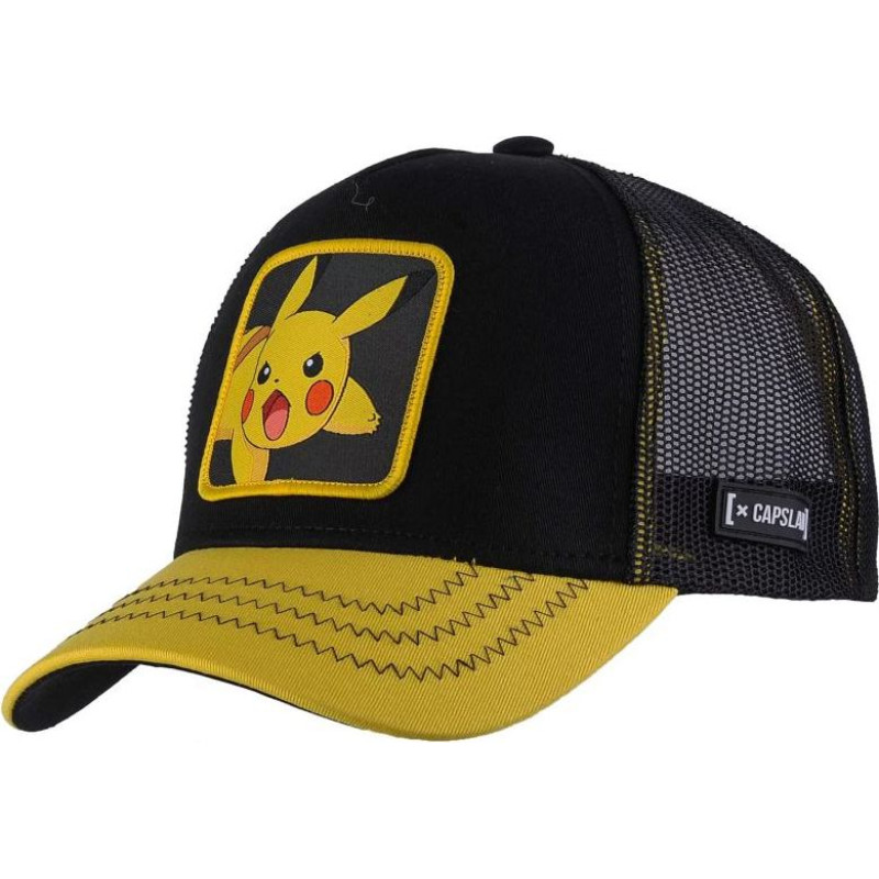Capslab Freegun Pokemon Pikachu Cap CL-PKM2-1-PIK6 (One size)