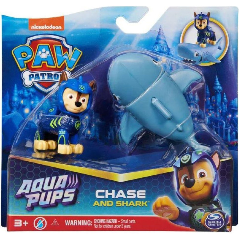 Spin Master Paw Patrol: Aqua Pups - Chase and Shark (20139319)