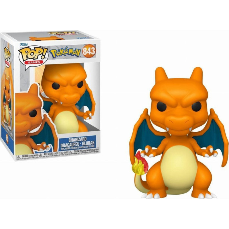 Funko Pop! Games: Pokemon - Charizard #843 Vinyl Figure