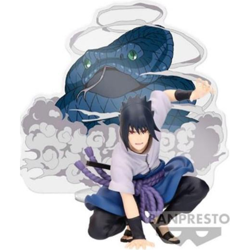 Banpresto Panel Spectacle: Naruto Shippuden - Uchiha Sasuke Statue (9cm) (89267)