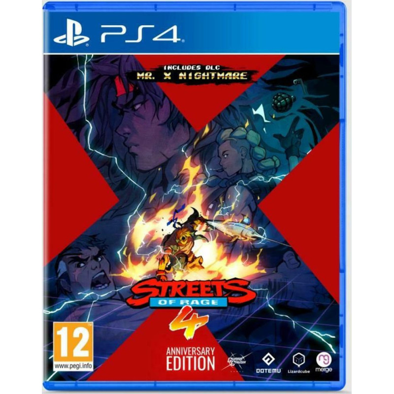 Merge Games PS4 Streets of Rage 4 Anniversary Edition