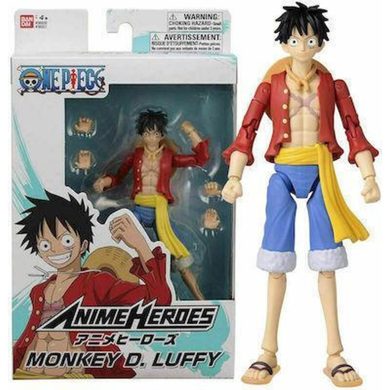 Bandai Namco Bandai Anime Heroes: One Piece - Monkey D. Luffy Dressrosa Version Action Figure (37007)