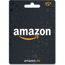 Amazon Gift Card 15 EUR dāvanu karte