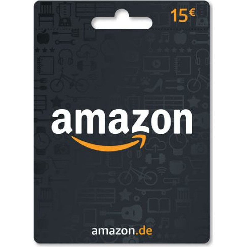 Amazon Gift Card 15 EUR dāvanu karte