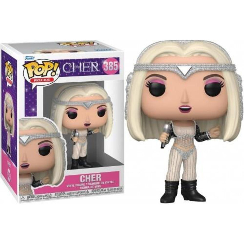 Funko Pop! Rocks: Cher - Cher (Living Proof) (Glitter) #385 Vinyl Figure