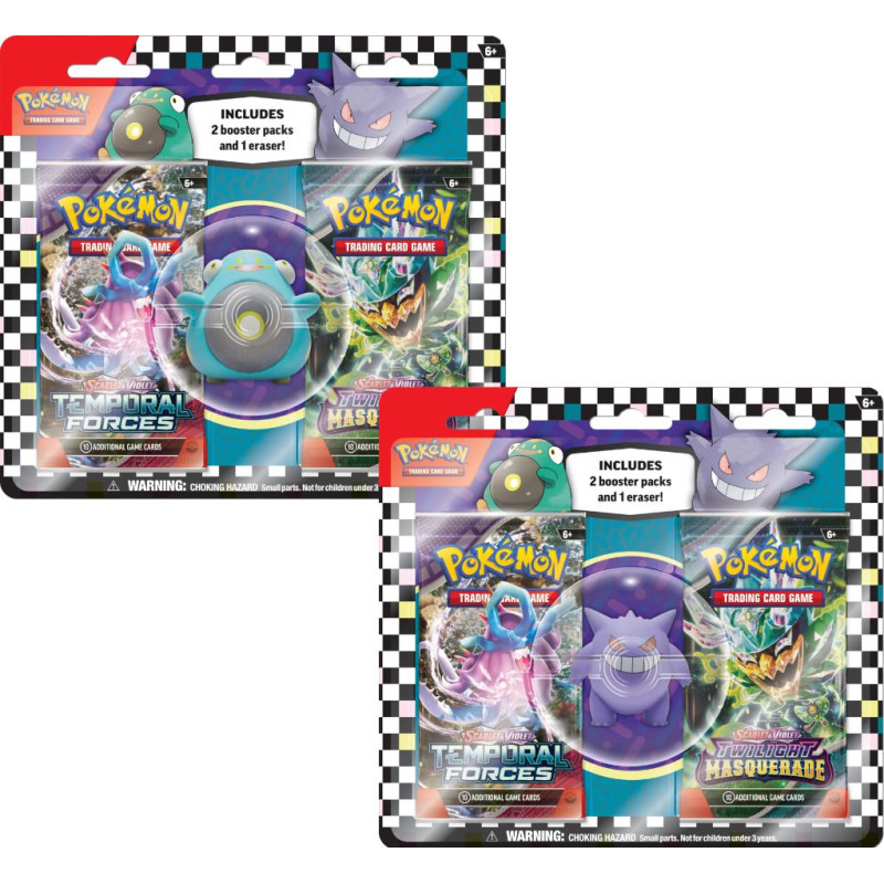 Pokemon TCG Back to School - Eraser Bundle - 12 pcs