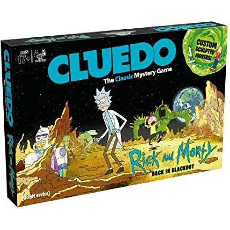 Cluedo Rick & Morty - galda spēle