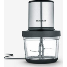 Severin rozdrabniacz inox/szkło, szklany pojemnik o poj. 1l, wolny od bpa, do mycia w zmywarce, 2 poziomy mocy, 400w km3867