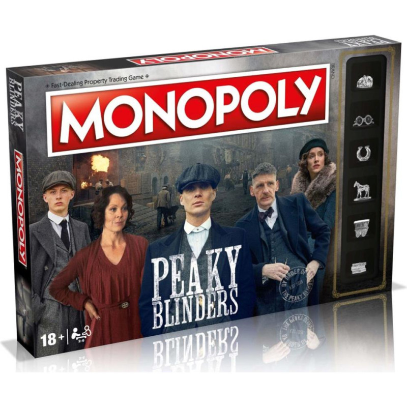 ''Winning Moves'' Winning Moves: Monopoly - Peaky Blinders Board Game (WM01739-EN1)
